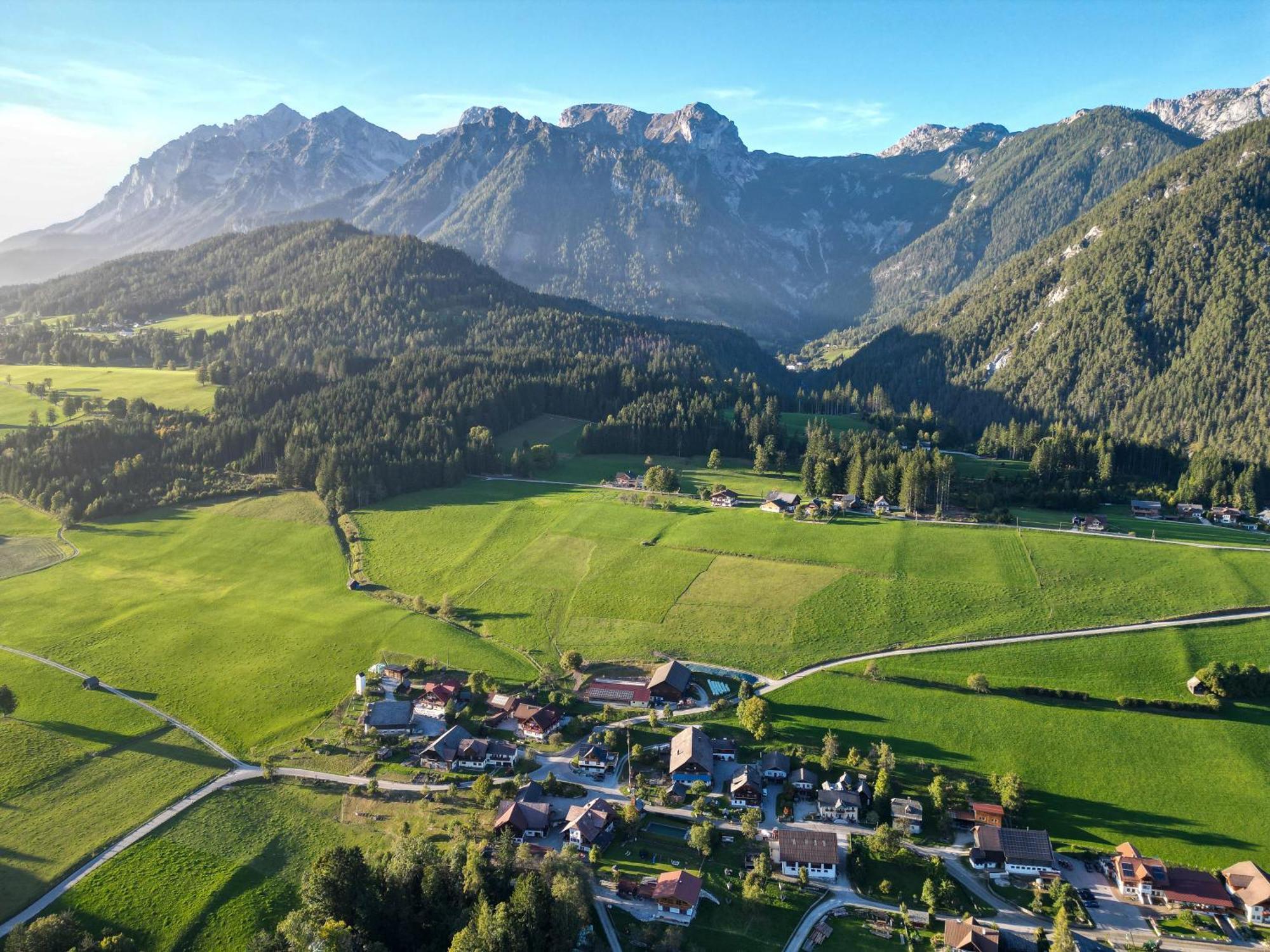 Linarhof Apartment Urlaub Am Bio Bauernhof 하우스 임 엔슈탈 외부 사진