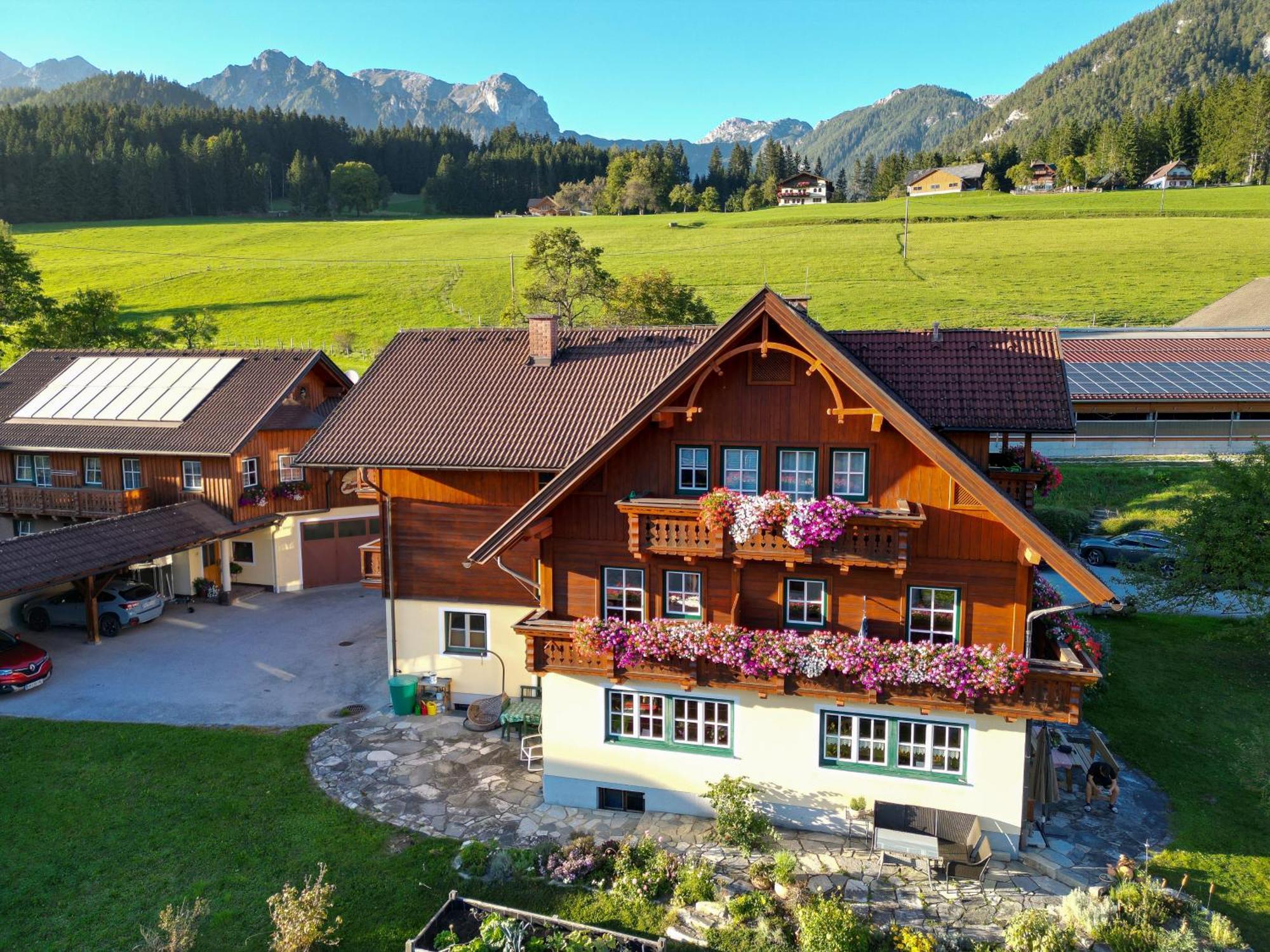 Linarhof Apartment Urlaub Am Bio Bauernhof 하우스 임 엔슈탈 외부 사진